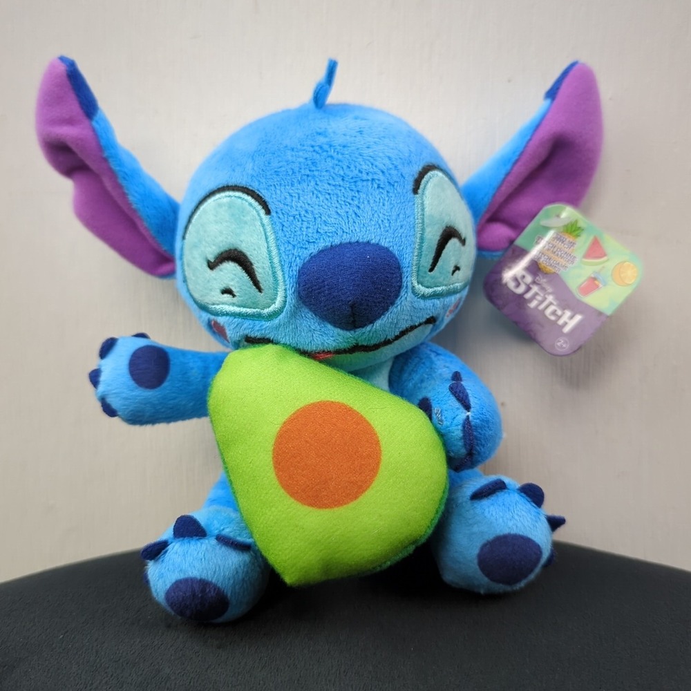Disney STITCH with Avocado Feed Me Series Plush‎
